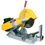 Abrasive Cut-Off Saw - #100023; Takes 10" x 5/8 Hole Wheel (Not Included); 3HP; 3PH; 220V Motor - Sun Tool & Supply