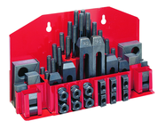 CK-12, Clamping Kit 52-pc with Tray for 5/8" T-slot - Sun Tool & Supply