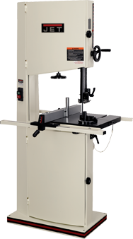 Woodworking Vertical Bandsaw-With Closed Base - #JWBS-14CS; 3/4HP; 1PH; 115/230V Motor - Sun Tool & Supply