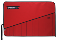 Proto® Red Canvas 10-Pocket Tool Roll - Sun Tool & Supply