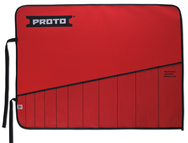 Proto® Red Canvas 11-Pocket Tool Roll - Sun Tool & Supply