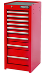 Proto® 440SS Side Cabinet - 9 Drawer, Red - Sun Tool & Supply