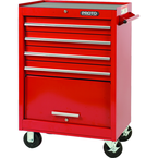 Proto® 440SS 27" Roller Cabinet - 4 Drawer, Red - Sun Tool & Supply