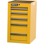 Proto® 450HS Side Cabinet - 5 Drawer, Yellow - Sun Tool & Supply