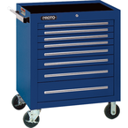 Proto® 450HS 34" Roller Cabinet - 8 Drawer, Blue - Sun Tool & Supply