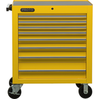 Proto® 450HS 34" Roller Cabinet - 8 Drawer, Yellow - Sun Tool & Supply