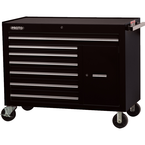 Proto® 450HS 50" Workstation - 7 Drawer & 1 Shelf, Black - Sun Tool & Supply