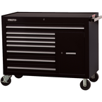 Proto® 450HS 50" Workstation - 8 Drawer & 2 Shelves, Black - Sun Tool & Supply