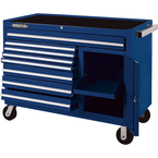 Proto® 450HS 50" Workstation - 8 Drawer & 1 Shelf, Blue - Sun Tool & Supply