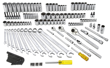 Proto® 1/4", 3/8", & 1/2" Drive 148 Piece Socket Set- 6 and 12 Point - Sun Tool & Supply