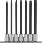 Proto® 3/8" Drive 7 Piece Ball Style Extra Long Hex Bit Set - Sun Tool & Supply