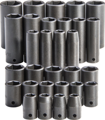 Proto® 1/2" Drive 30 Piece Impact Socket Set - Sun Tool & Supply