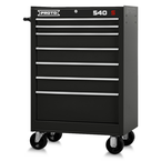 Proto® 440SS 27" Roller Cabinet - 7 Drawer, Black - Sun Tool & Supply