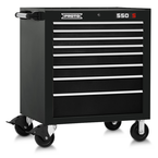 Proto® 550S 34" Roller Cabinet - 8 Drawer, Gloss Black - Sun Tool & Supply