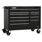 Proto® 550E 50" Front Facing Power Workstation w/ USB - 10 Drawer, Gloss Black - Sun Tool & Supply