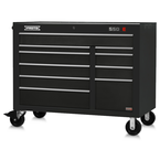 Proto® 550E 50" Power Workstation - 10 Drawer, Gloss Black - Sun Tool & Supply