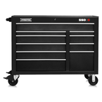 Proto® 550S 50" Workstation - 10 Drawer, Gloss Black - Sun Tool & Supply