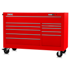 Proto® 550S 66" Workstation - 11 Drawer, Gloss Red - Sun Tool & Supply