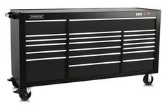 Proto® 550S 78" Workstation - 20 Drawer, Gloss Black - Sun Tool & Supply