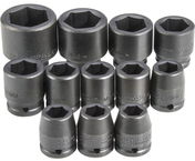 Proto® 3/4" Drive 26 Piece Metric Impact Socket Set - 12 Point - Sun Tool & Supply