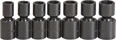 Proto® 1/2" Drive 7 Piece Metric Universal Impact Socket Set - 6 Point - Sun Tool & Supply