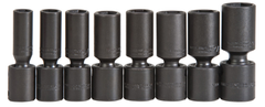 Proto® 1/2" Drive 8 Piece Deep Universal Impact Socket Set - 6 Point - Sun Tool & Supply