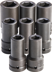 Proto® 1" Drive 8 Piece Deep Impact Socket Set - 6 Point - Sun Tool & Supply