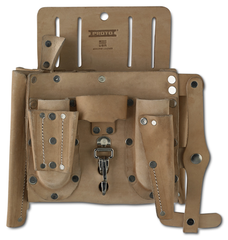 Proto® Leather Extra Capacity 14-Pocket Electrician's Pouch - Sun Tool & Supply