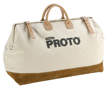 Proto® Extra Heavy Duty Polyester Leather Reinforced Tool Bag - 24" - Sun Tool & Supply