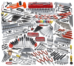 Proto® 453 Piece Intermediate Tool Set With Roller Cabinet J442742-8RD and Top Chest J442719-12RD-D - Sun Tool & Supply