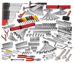 Proto® 271 Piece Advanced Maintenance Tool Set With Roller Cabinet J453441-8RD - Sun Tool & Supply