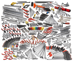 Proto® 558 Piece Metric Master Set With Workstation J455041-10RD - Sun Tool & Supply