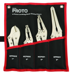 Proto® 4 Piece Locking Hose Clamp Pliers Set - Sun Tool & Supply