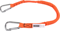 Proto® Elastic Lanyard With 2 Stainless Steel Carabiners - 25 lb. - Sun Tool & Supply