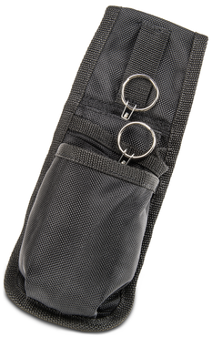 Proto® Tethering D-Ring Pouch with Two Pockets and Retractable Lanyard - Sun Tool & Supply