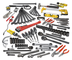 Proto® 107 Piece Railroad Pipe Fitter's Set with Tool Box - Sun Tool & Supply