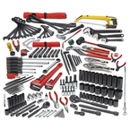 Proto® 172 Piece Railroad Roadway Set With 7 Drawer Roller Cabinet - Sun Tool & Supply