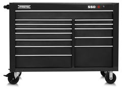 Proto® 550S 57" Workstation - 13 Drawer, Dual Black - Sun Tool & Supply