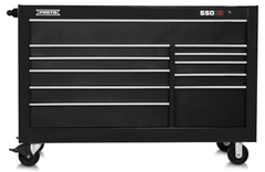 Proto® 550S 66" Workstation - 11 Drawer, Dual Black - Sun Tool & Supply