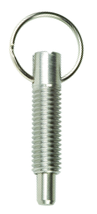 Pull Ring Retractable 1/2-13, Locking without Locking Element, Stainless Steel - Sun Tool & Supply