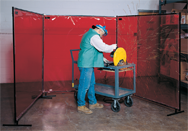 6' x 8' - Protect-O-Screen Welding Screen-Duck - Sun Tool & Supply