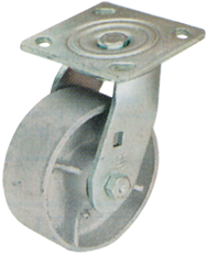 6'' Dia. - 3'' Width - Plexite - Swivel - 2200 lb Capacity - Sun Tool & Supply