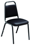 Standard Stack Chair -- 3/4" Square 19-Gauge Steel Tubing/Non-marring Plastic Glides - Sun Tool & Supply