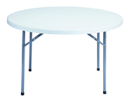 48" Round Blow Molded Folding Table - Sun Tool & Supply