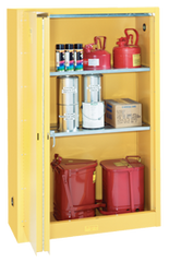 Flammable Liqiuds Storage Cabinet - #5445N 43 x 18 x 65'' (3 Shelves) - Sun Tool & Supply