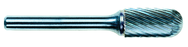 6mm EdgeHog Cylindrical Radius End Carbide Bur SC-1L6M-F Fine 152mm Shk Lgth - Sun Tool & Supply