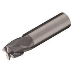 11/64" Dia. - 5/16" LOC - 1-1/2" OAL - 4 FL Carbide S/E HP End Mill-AlTiN - Sun Tool & Supply