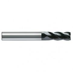 10mm Dia. - 72mm OAL - AlCrN - Solid Carbide - High Spiral End Mill - 4 FL - Sun Tool & Supply