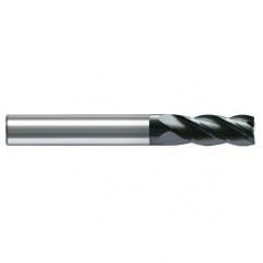 10mm Dia. - 72mm OAL - AlCrN - Solid Carbide - High Spiral End Mill - 4 FL - Sun Tool & Supply