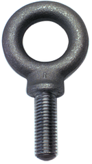 Shoulder Plain Eye Bolt - 1-1/8-7 Thread, 2'' Eye Dia. - Sun Tool & Supply